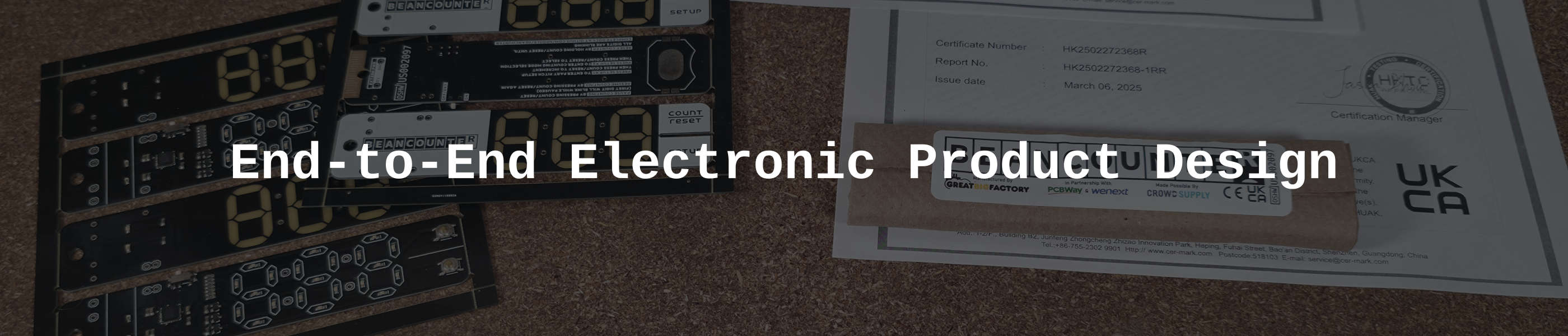 End-to-End Electronic Product Design